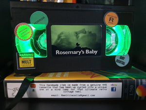 Rosemary's Baby Retro VHS Lamp