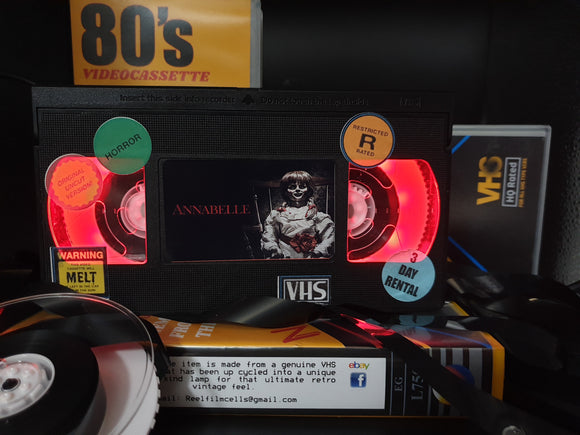 Annabelle Retro VHS Lamp