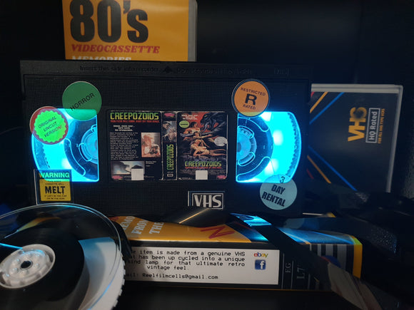 Creepozoids Retro VHS Lamp