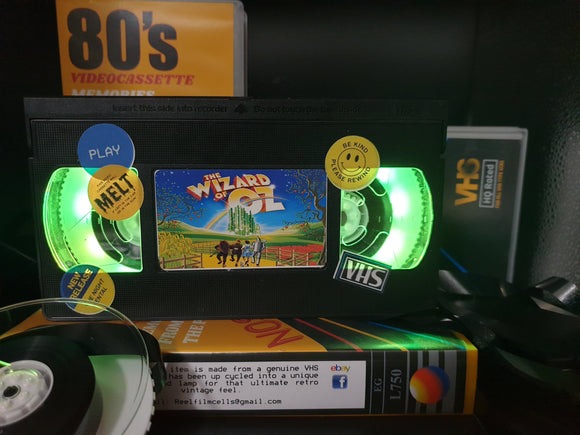 The Wizard Of Oz Retro VHS Lamp