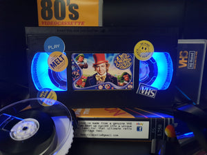 Charlie and the Chocolate Factory Retro VHS Lamp