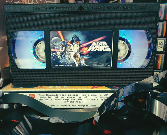 Star wars a new Hope Retro VHS Lamp