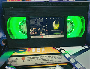 Alien Retro VHS Lamp