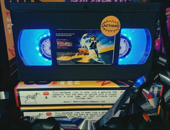 Back to the Future Retro VHS Lamp