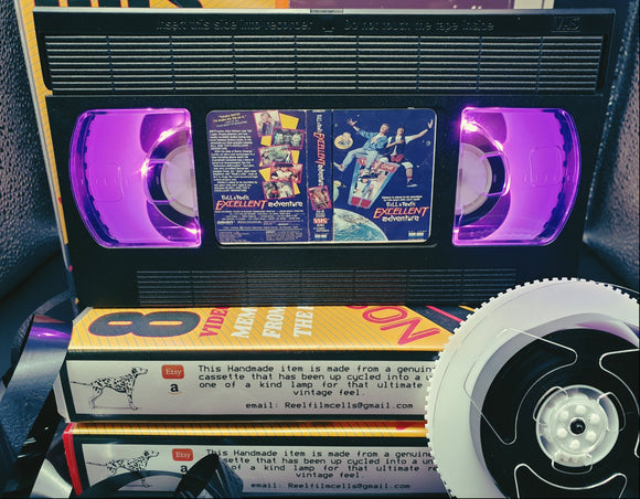 Bill & Ted's Excellent Adventure Retro VHS Lamp