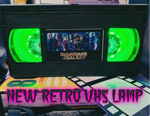 Guardians Of The Galaxy Retro VHS Lamp