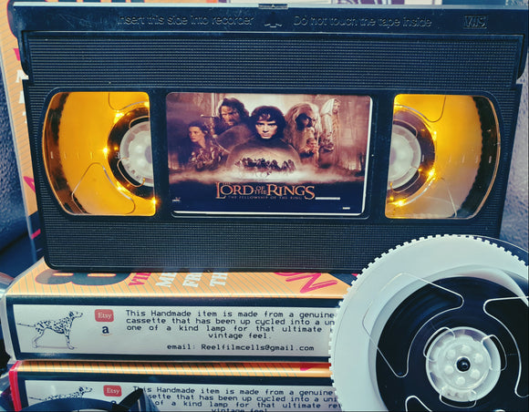 Lord Of The Rings Retro VHS Lamp