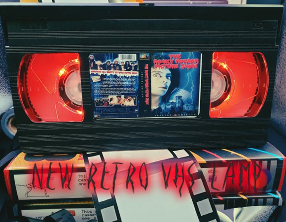 The Rocky Horror Picture Show Retro VHS Lamp