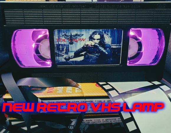 The Crow Retro VHS Lamp