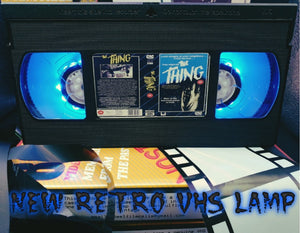 The Thing Retro VHS Lamp