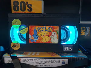 Pokamon Retro VHS Lamp