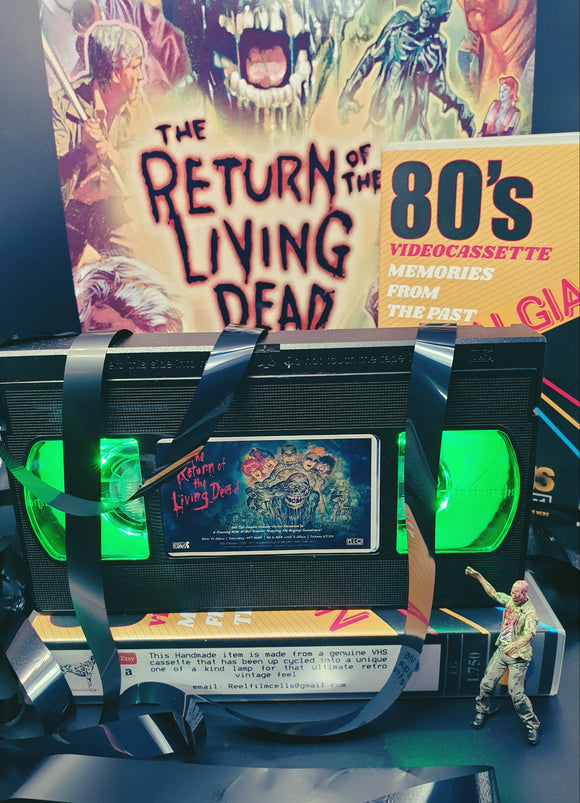 Return Of The Living Dead Retro VHS Lamp