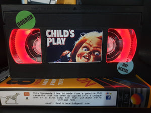 Child's Play Retro VHS Lamp