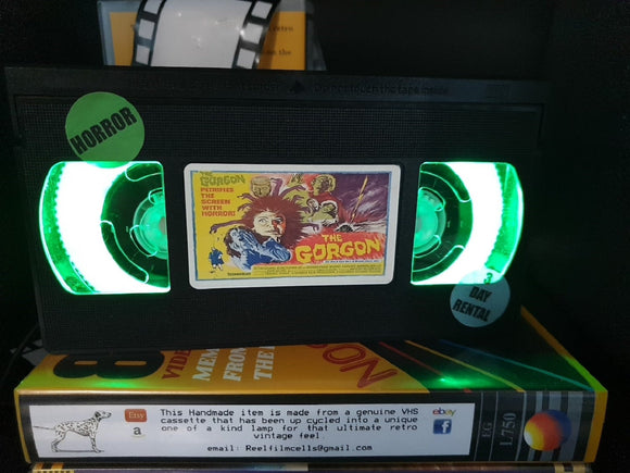 The Gorgon Retro VHS Lamp