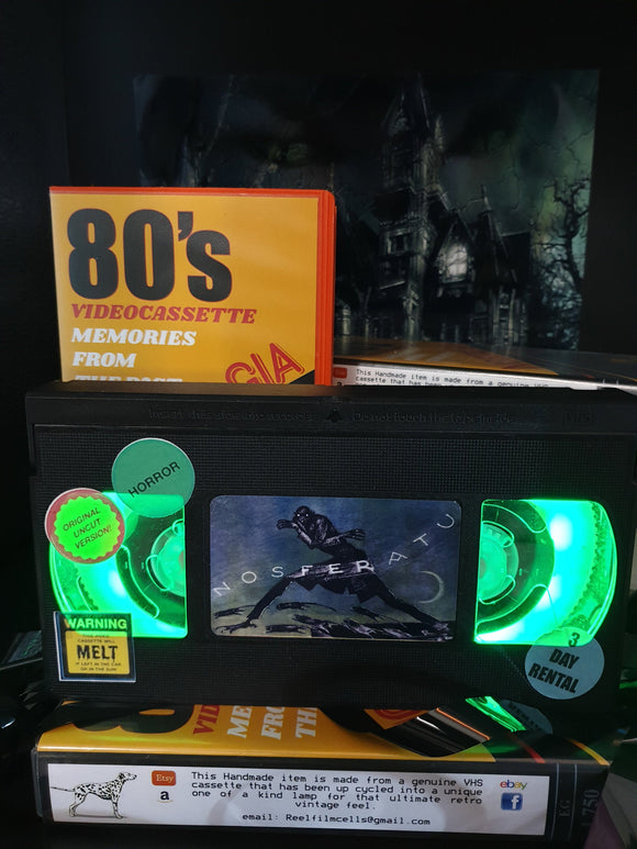 Nosferatu  Horror Retro VHS Lamp