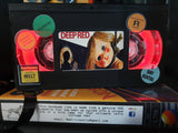 Deep Red Retro VHS Lamp