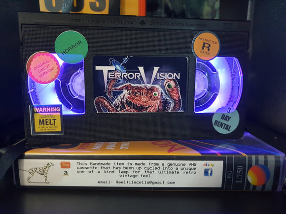 TerrorVision Retro VHS Lamp