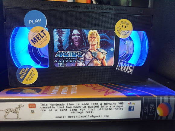 Masters of the Universe Retro VHS Lamp