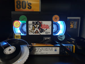 The Legend of the 7 Golden Vampires Retro VHS Lamp