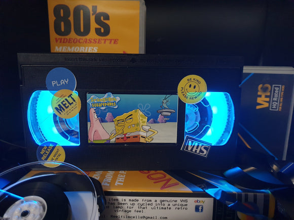 SpongeBob SquarePants Retro VHS Lamp