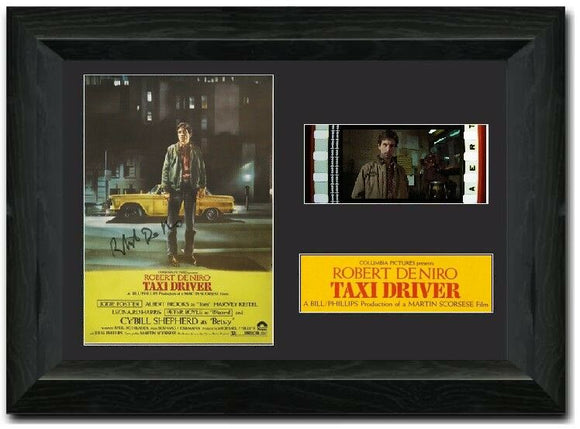 Taxi Driver 35mm Framed Film Cell Display