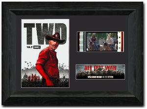 THE WALKING DEAD S9 35mm Framed Film Cell Display