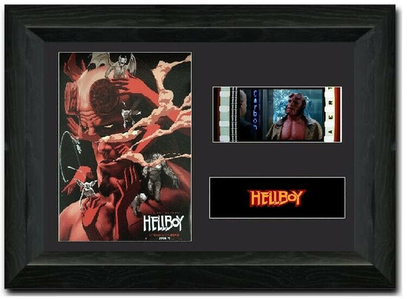 Hellboy S2 35mm Framed Film Cell Display Signed