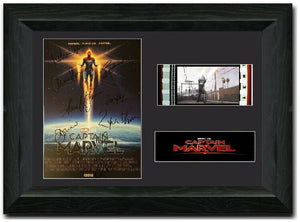 Captain Marvel 35mm Framed Film Cell Display