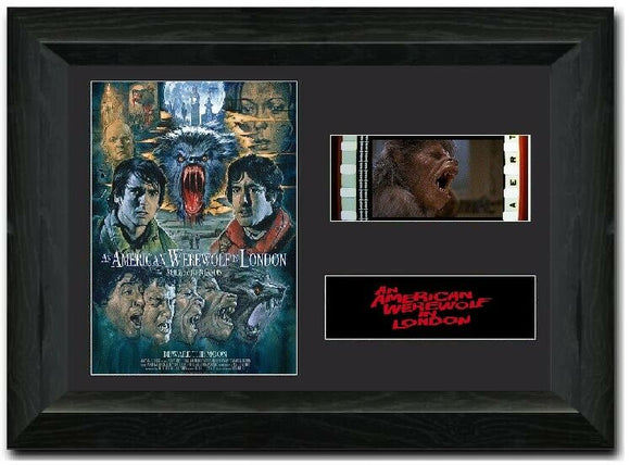 An American Werewolf in London 35mm Framed Film Cell Display