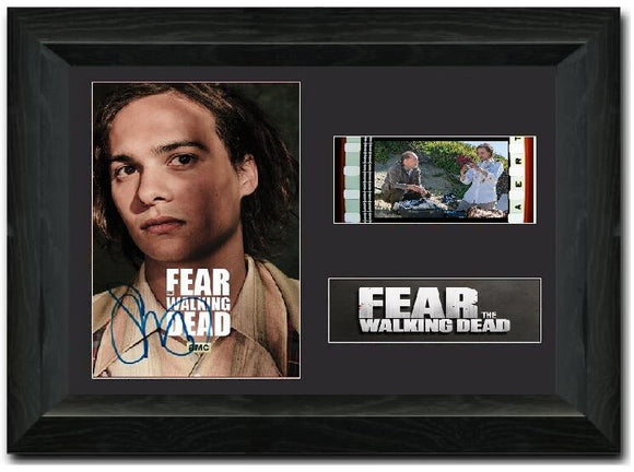 Fear the Walking Dead 35mm Framed Film Cell Display Signed - Nick Clark Frank