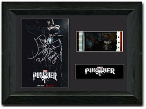 The Punisher 35mm Framed Film Cell Display Signed