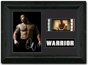 Warrior 35mm Framed Film Cell Display Signed