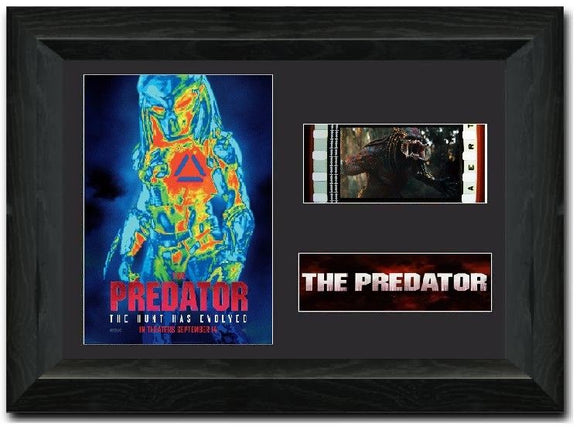 The Predator 2018 S2 35mm Framed Film Cell Display