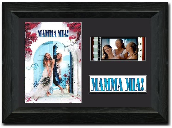Mamma Mia! 2013 35mm Framed Film Cell Display Cast Signed