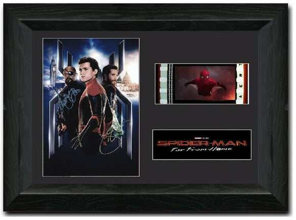 Spider-Man: Far From Home S2 35mm Framed Film Cell Display Signed