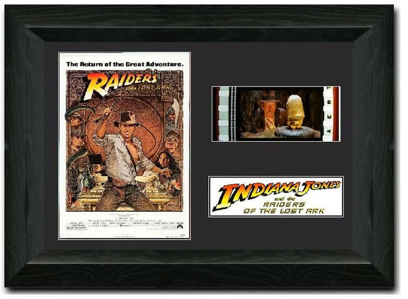 Raiders of the Lost Ark 35mm Framed Film Cell Display