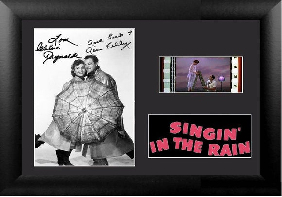 Singin' in the Rain (1952) 35mm Framed Film Cell Display Signed