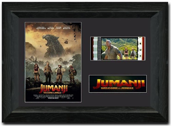 Jumanji Welcome to the Jungle 35mm Framed Film Cell Display