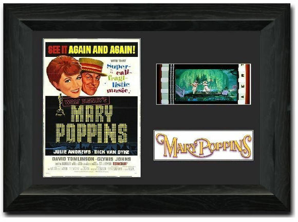 Mary Poppins 35mm Framed Film Cell Display