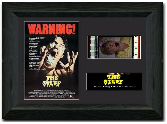 The Stuff 35mm Framed Film Cell Display