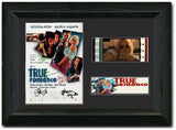 True Romance 35mm Framed Film Cell Display Signed