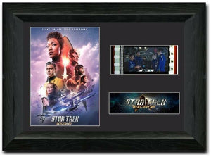 Star Trek: Discovery 35mm Framed Film Cell Display Cast Signed