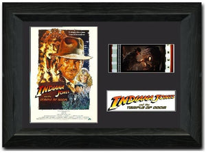 Indiana Jones and the Temple of Doom  35mm Framed Film Cell Display