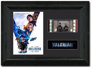 Valerian and the City of a Thousand Planets 35mm Framed Film Cell Display Signed