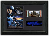 Star ship Troopers 35 mm Film cell Display Cast Signed
