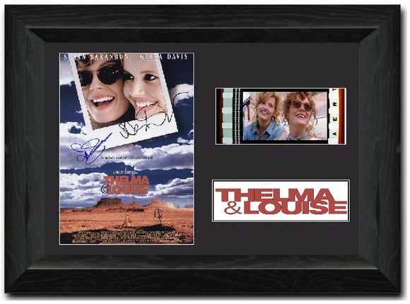 Thelma & Louise 35 mm Film cell Display Cast Signed Stunning